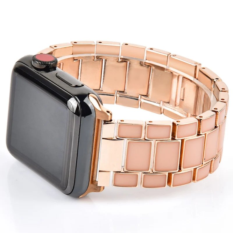 Sehr reizvoll Apple Watch Series 7 41mm Metall armband