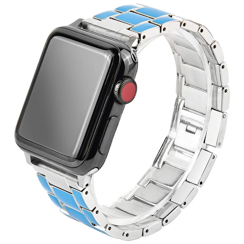 Sehr reizvoll Apple Watch Series 7 41mm Metall armband