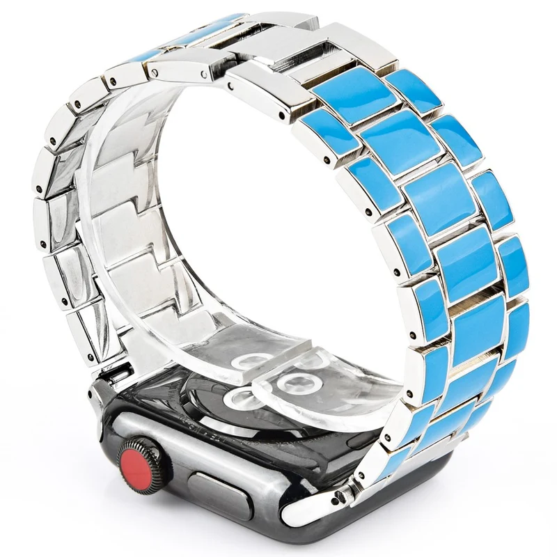 Sehr reizvoll Apple Watch Series 7 41mm Metall armband