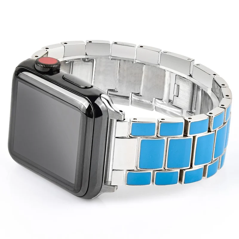 Sehr reizvoll Apple Watch Series 7 41mm Metall armband