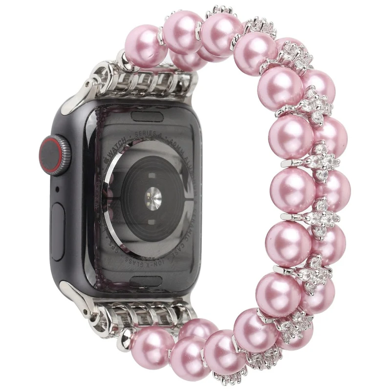 Sehr bequem Apple Watch Series 7 41mm Strass armband
