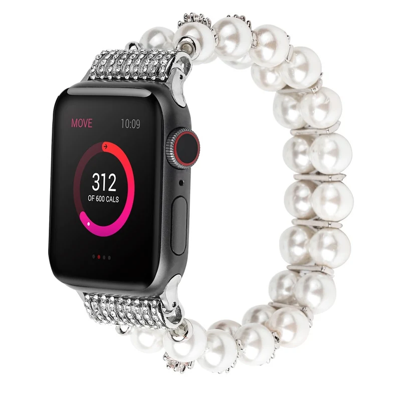 Sehr bequem Apple Watch Series 7 41mm Strass armband