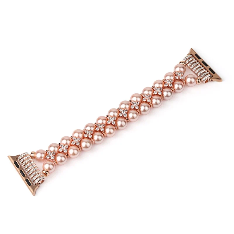 Sehr bequem Apple Watch Series 7 41mm Strass armband