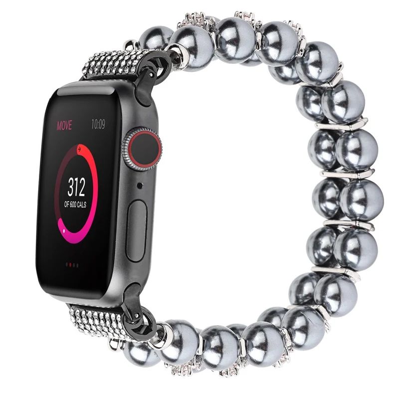 Sehr bequem Apple Watch Series 7 41mm Strass armband