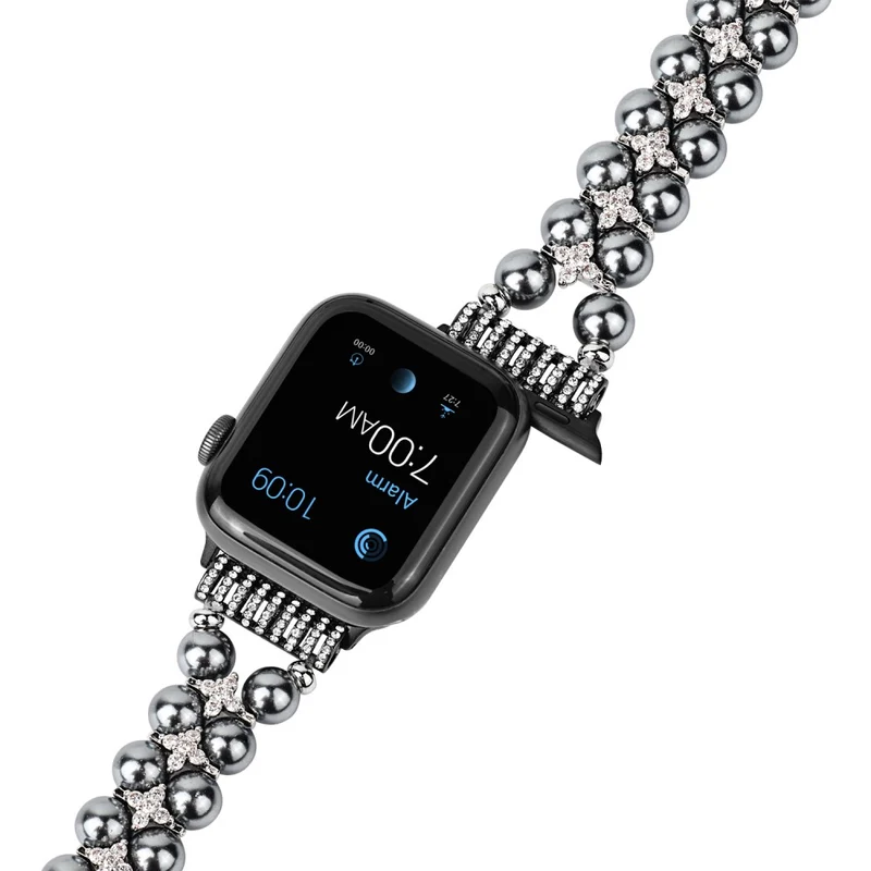 Sehr bequem Apple Watch Series 7 41mm Strass armband