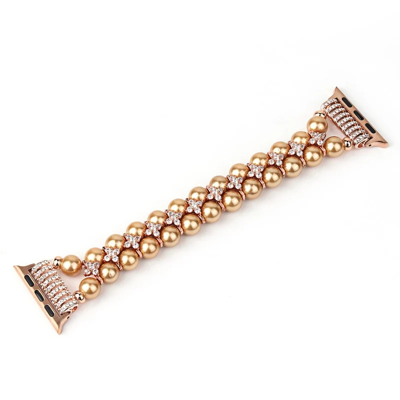 Sehr bequem Apple Watch Series 7 41mm Strass armband