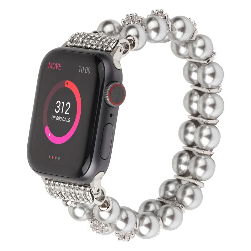 Sehr bequem Apple Watch Series 7 41mm Strass armband