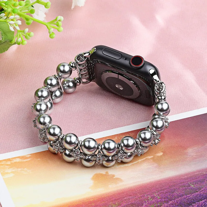 Sehr bequem Apple Watch Series 7 41mm Strass armband