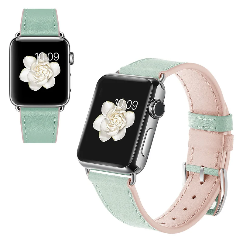 Apple Watch Series 5 44mm / Apple Watch 44mm Echtes Leder armband