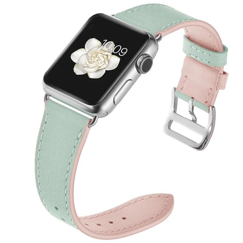 Apple Watch Series 5 44mm / Apple Watch 44mm Echtes Leder armband