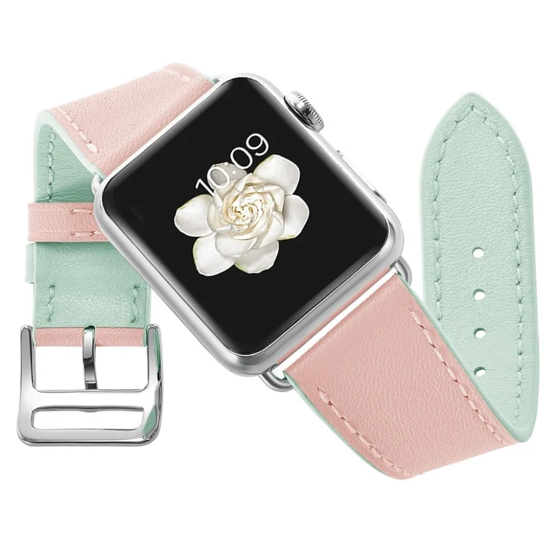 Apple Watch Series 5 44mm / Apple Watch 44mm Echtes Leder armband