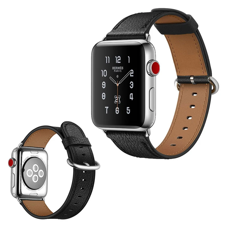 Apple Watch Series 5 44mm / Apple Watch 44mm Echtes Leder armband