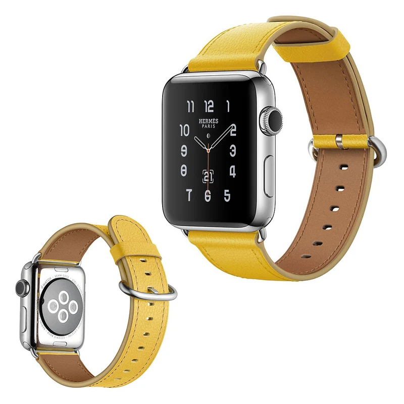 Apple Watch Series 5 44mm / Apple Watch 44mm Echtes Leder armband