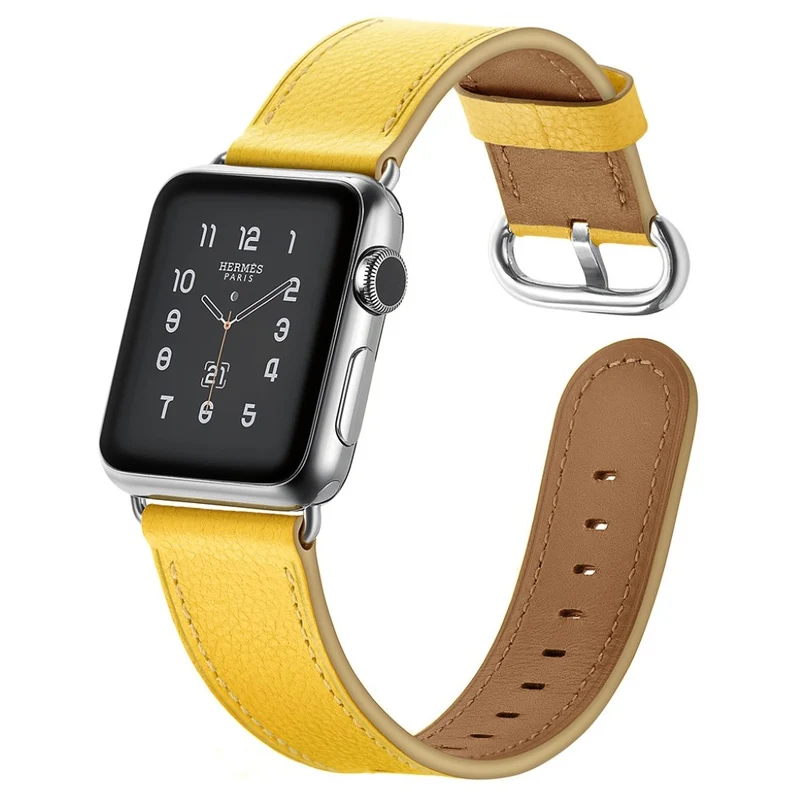 Apple Watch Series 5 44mm / Apple Watch 44mm Echtes Leder armband