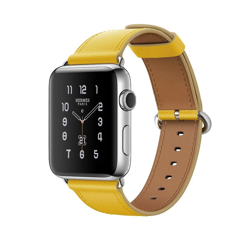 Apple Watch Series 5 44mm / Apple Watch 44mm Echtes Leder armband