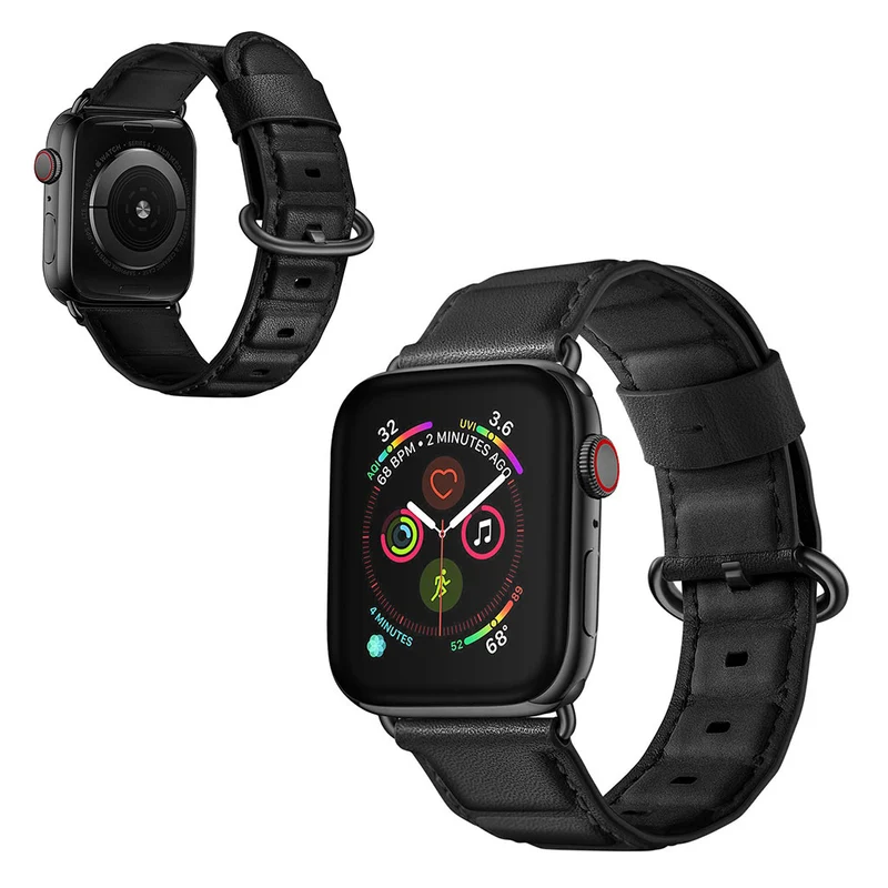 Apple Watch Series 5 44mm / Apple Watch 44mm Echtes Leder armband