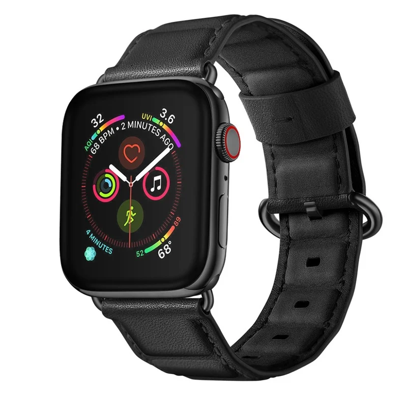 Apple Watch Series 5 44mm / Apple Watch 44mm Echtes Leder armband
