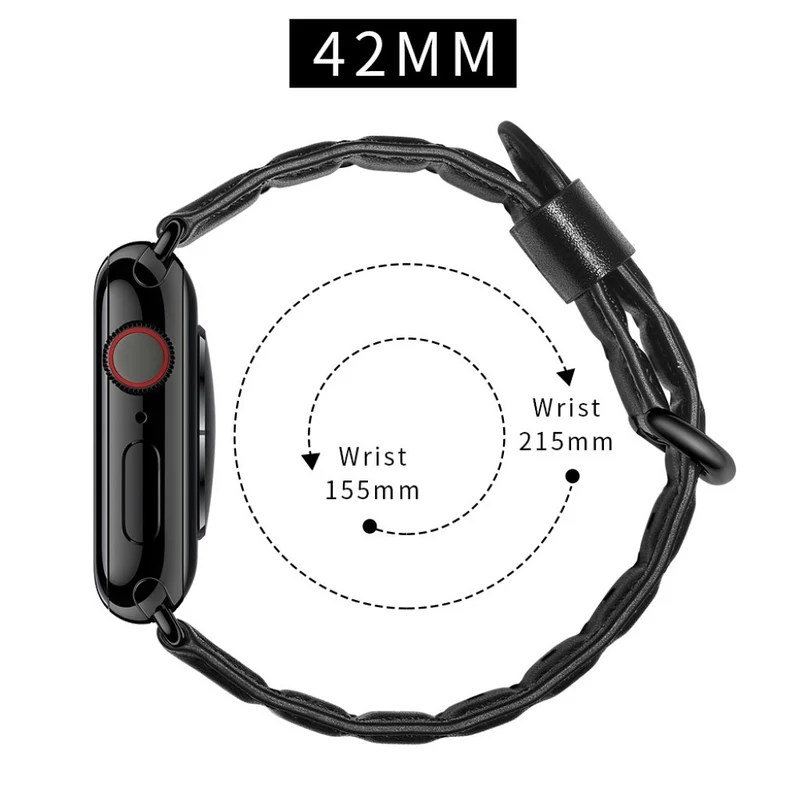 Apple Watch Series 5 44mm / Apple Watch 44mm Echtes Leder armband