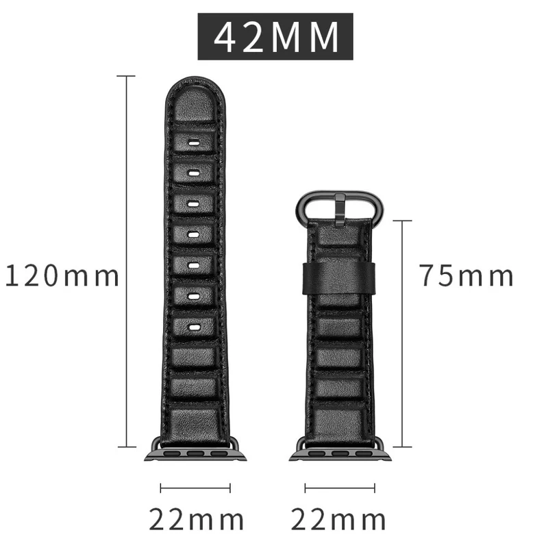 Apple Watch Series 5 44mm / Apple Watch 44mm Echtes Leder armband