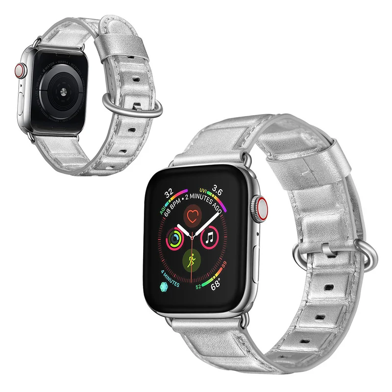 Apple Watch Series 5 44mm / Apple Watch 44mm Echtes Leder armband