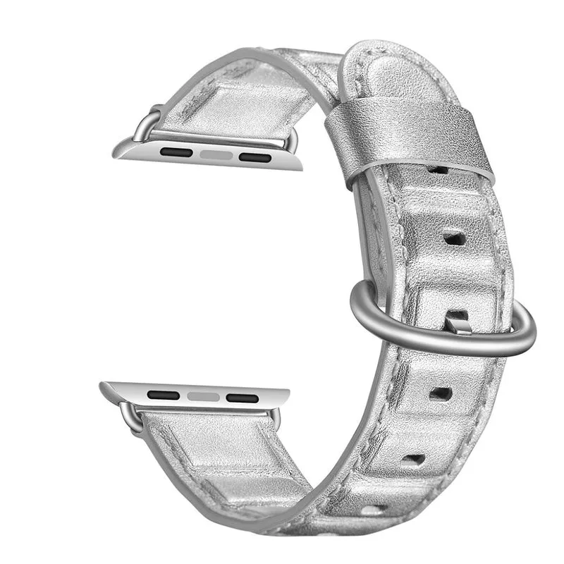 Apple Watch Series 5 44mm / Apple Watch 44mm Echtes Leder armband