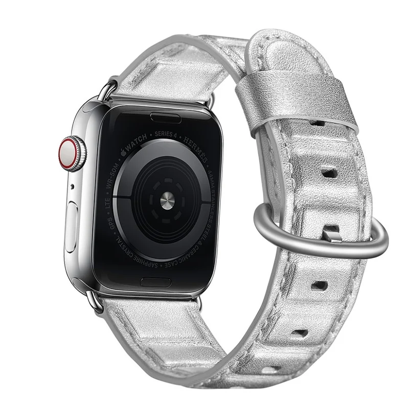 Apple Watch Series 5 44mm / Apple Watch 44mm Echtes Leder armband
