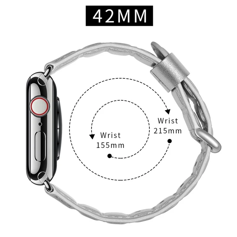 Apple Watch Series 5 44mm / Apple Watch 44mm Echtes Leder armband