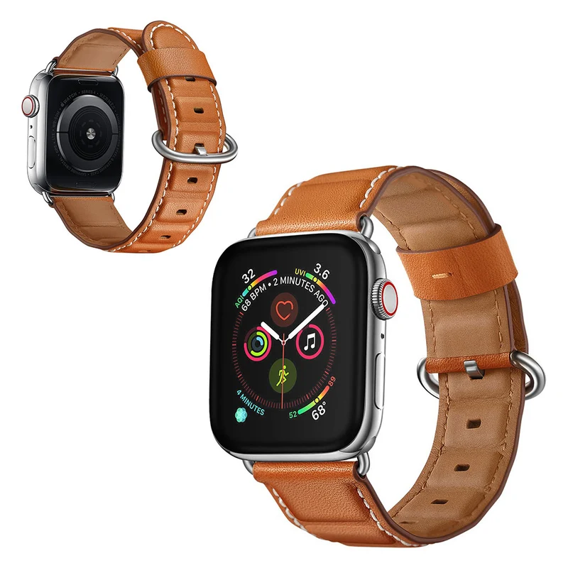Apple Watch Series 5 44mm / Apple Watch 44mm Echtes Leder armband