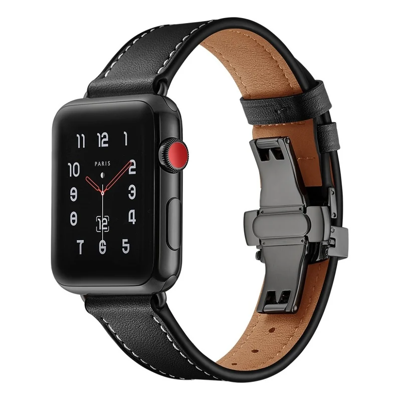 Apple Watch Series 5 44mm / Apple Watch 44mm Echtes Leder armband