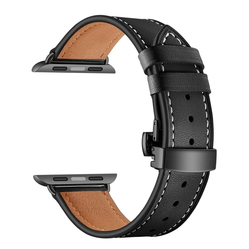 Apple Watch Series 5 44mm / Apple Watch 44mm Echtes Leder armband