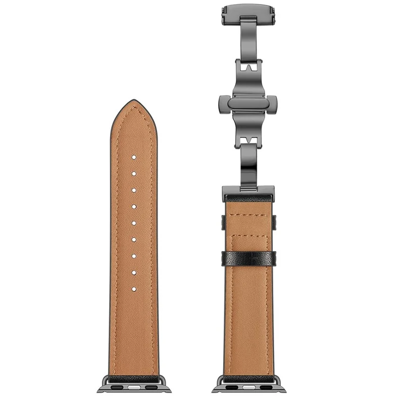 Apple Watch Series 5 44mm / Apple Watch 44mm Echtes Leder armband