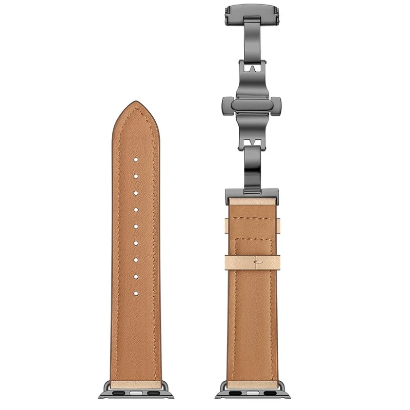 Apple Watch Series 5 44mm / Apple Watch 44mm Echtes Leder armband