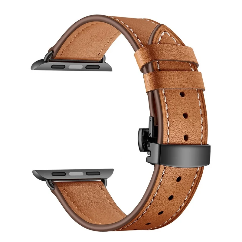 Apple Watch Series 5 44mm / Apple Watch 44mm Echtes Leder armband