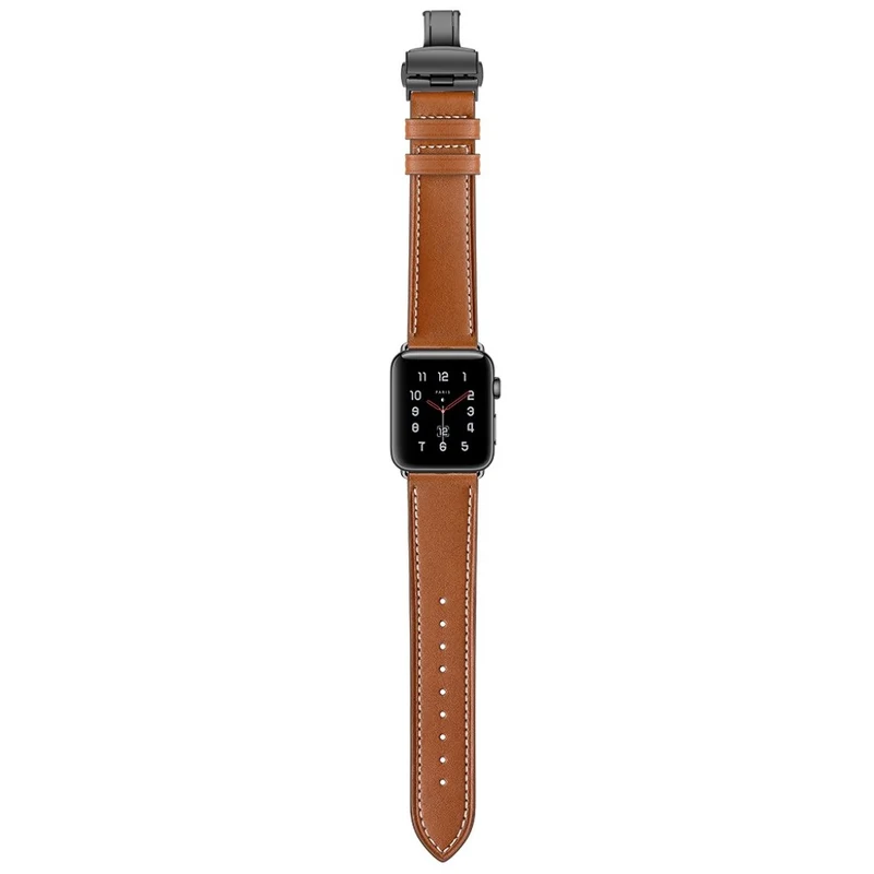 Apple Watch Series 5 44mm / Apple Watch 44mm Echtes Leder armband