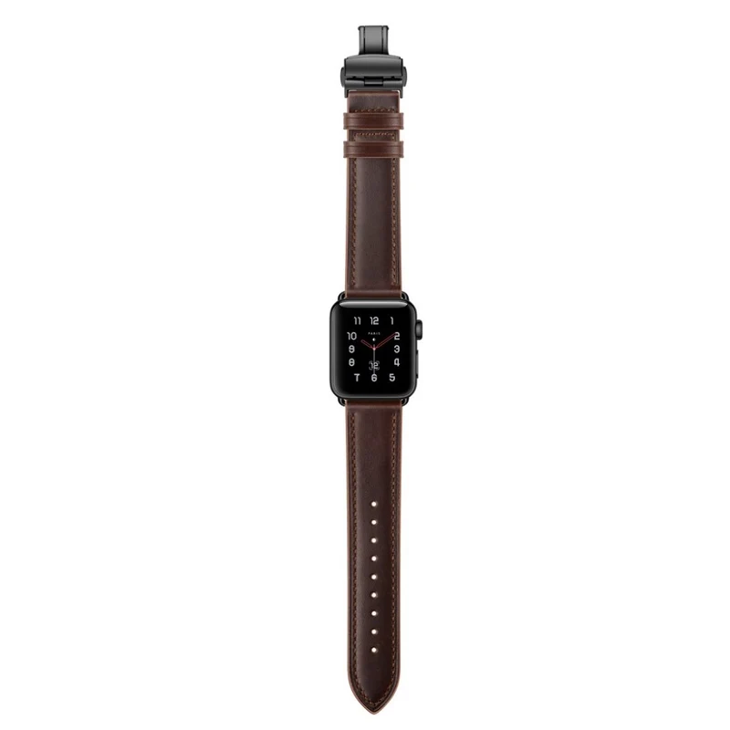 Apple Watch Series 5 44mm / Apple Watch 44mm Echtes Leder armband