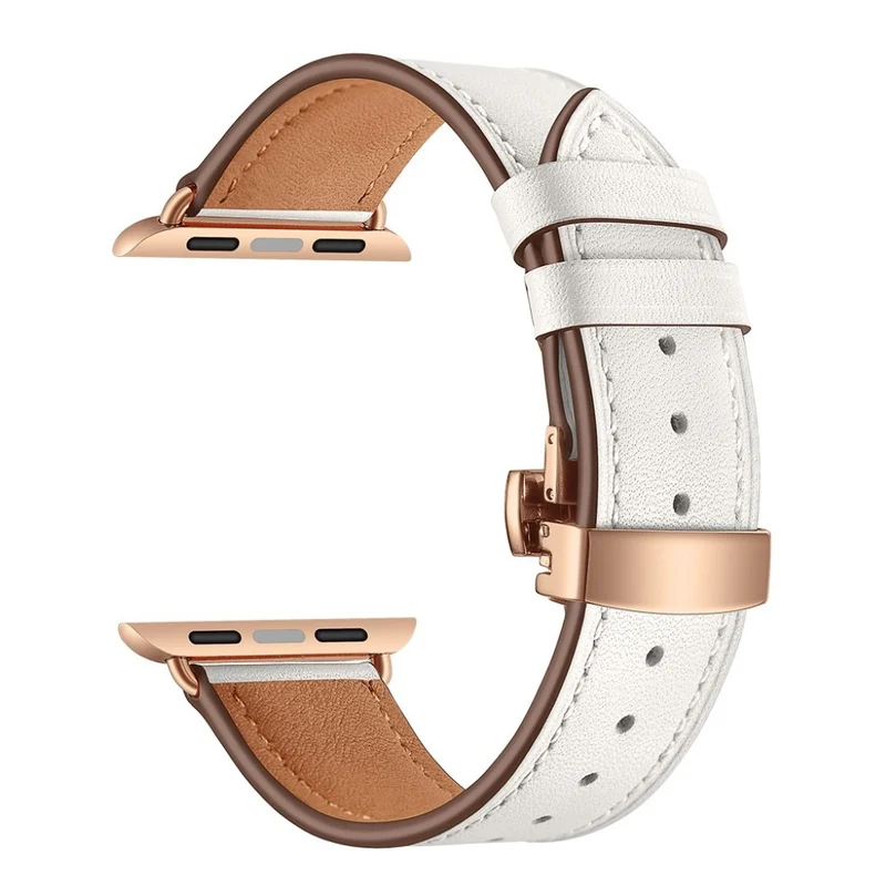 Apple Watch Series 5 44mm / Apple Watch 44mm Echtes Leder armband