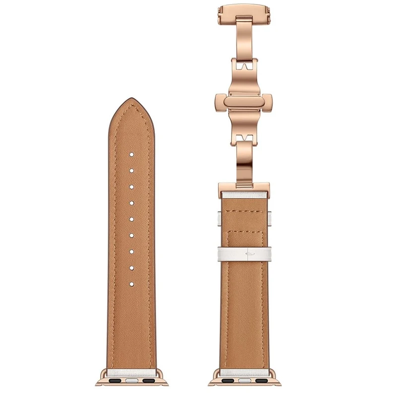 Apple Watch Series 5 44mm / Apple Watch 44mm Echtes Leder armband