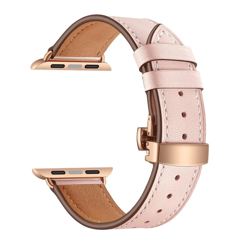 Apple Watch Series 5 44mm / Apple Watch 44mm Echtes Leder armband
