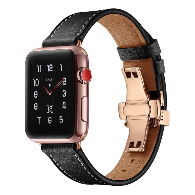 Apple Watch Series 5 44mm / Apple Watch 44mm Echtes Leder armband