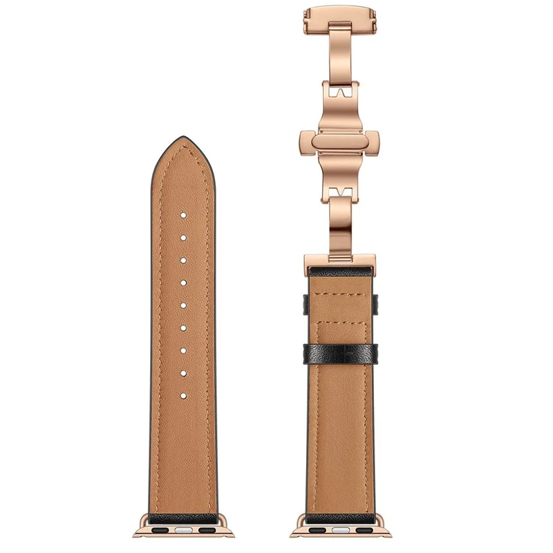 Apple Watch Series 5 44mm / Apple Watch 44mm Echtes Leder armband