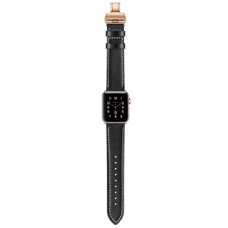 Apple Watch Series 5 44mm / Apple Watch 44mm Echtes Leder armband