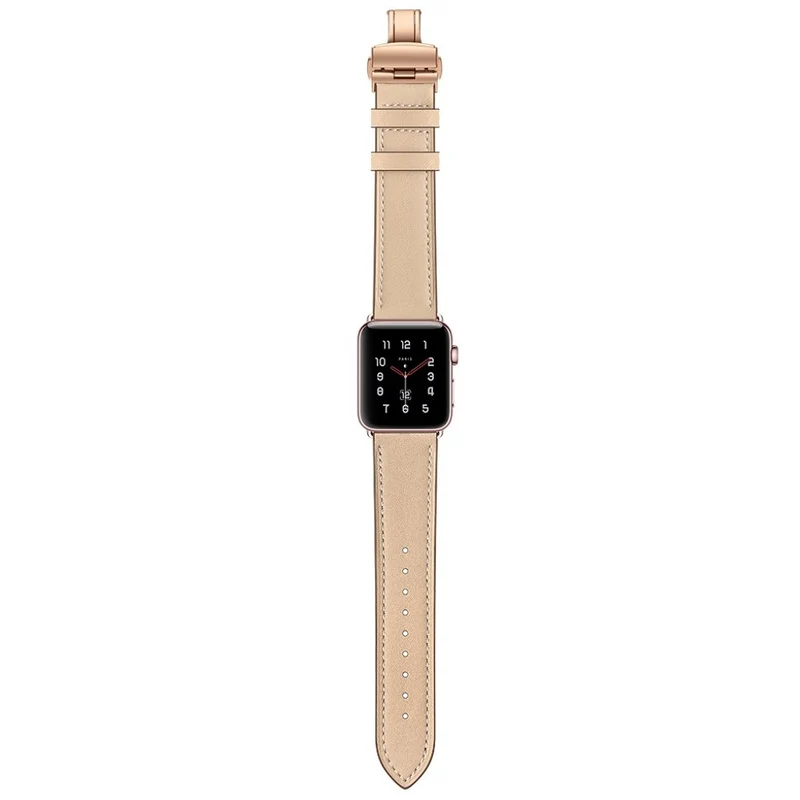 Apple Watch Series 5 44mm / Apple Watch 44mm Echtes Leder armband