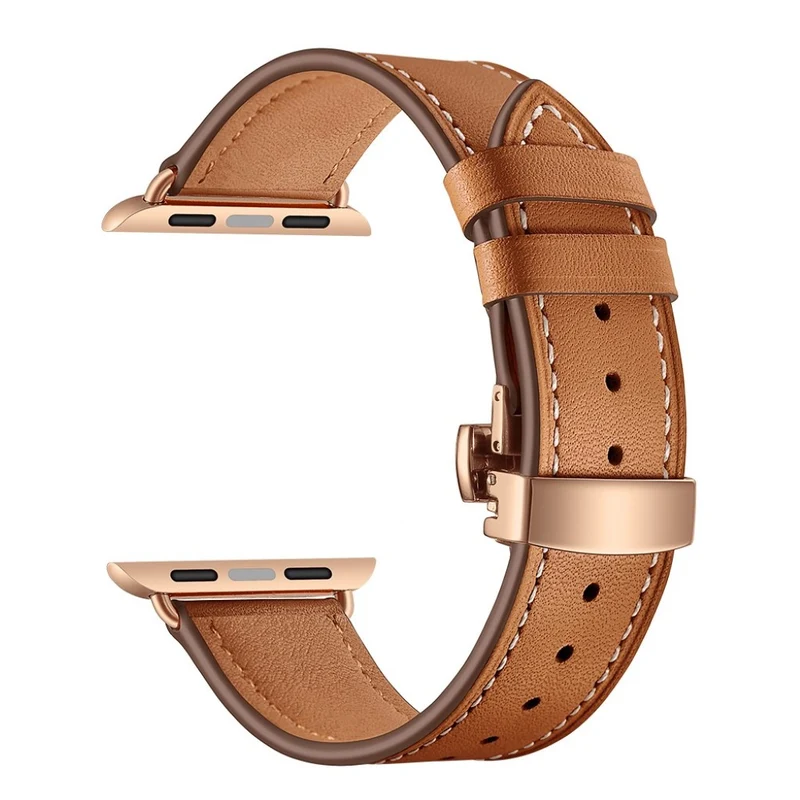 Apple Watch Series 5 44mm / Apple Watch 44mm Echtes Leder armband