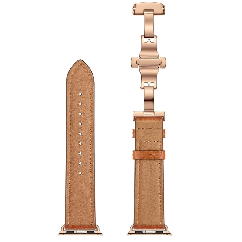 Apple Watch Series 5 44mm / Apple Watch 44mm Echtes Leder armband