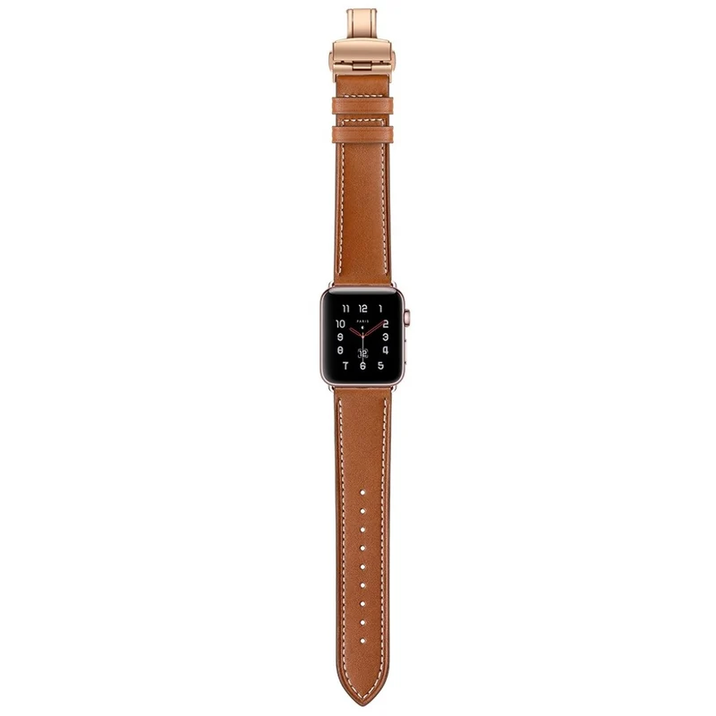Apple Watch Series 5 44mm / Apple Watch 44mm Echtes Leder armband