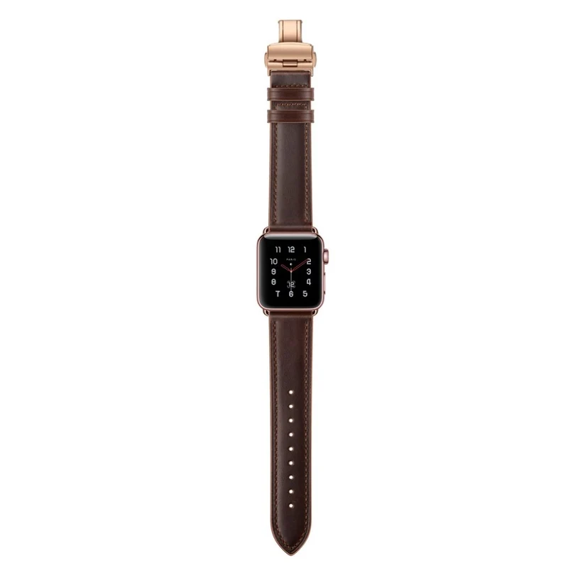 Apple Watch Series 5 44mm / Apple Watch 44mm Echtes Leder armband