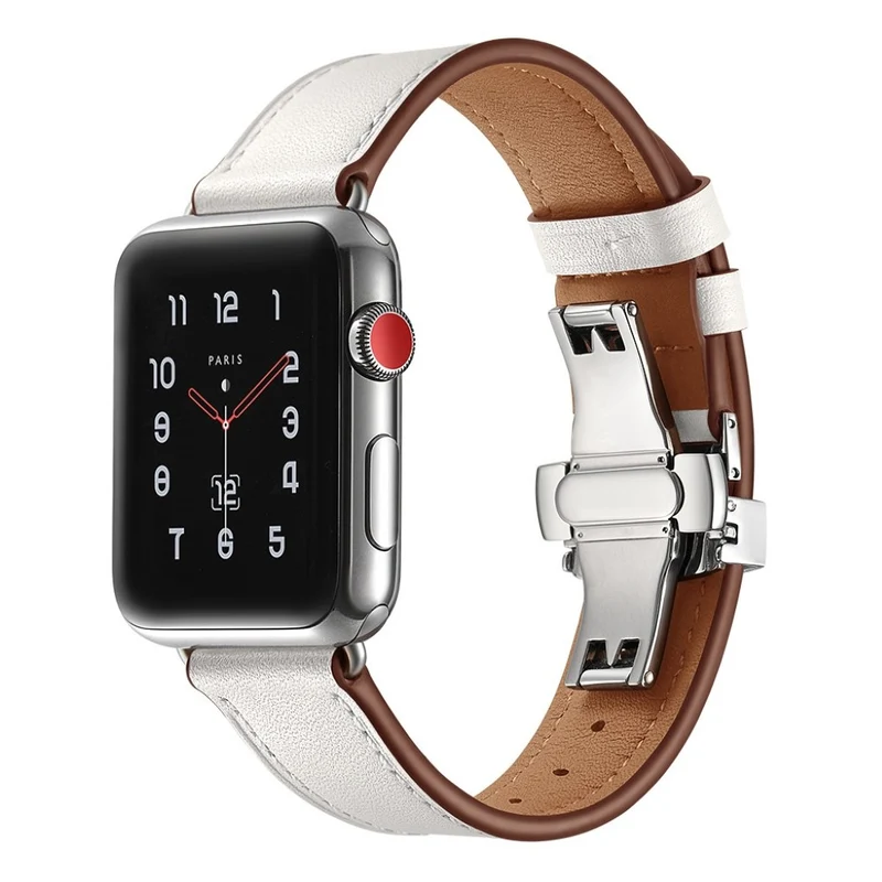 Apple Watch Series 5 44mm / Apple Watch 44mm Echtes Leder armband