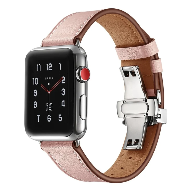Apple Watch Series 5 44mm / Apple Watch 44mm Echtes Leder armband