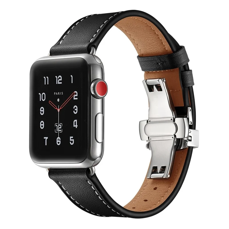 Apple Watch Series 5 44mm / Apple Watch 44mm Echtes Leder armband