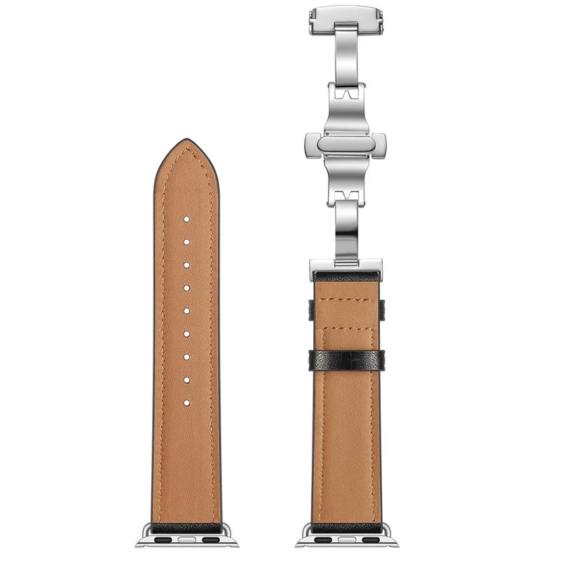 Apple Watch Series 5 44mm / Apple Watch 44mm Echtes Leder armband